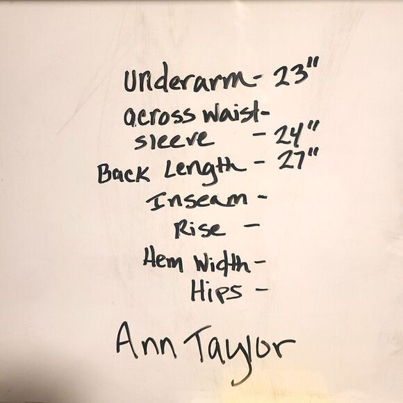 Ann Taylor Top‎ L Pink Chiffon Lightweight Lined Smocked Long Sleeve Blouse - Picture 9 of 9